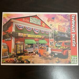 Lavievert Country Store 500 piece puzzle New 21”x15”